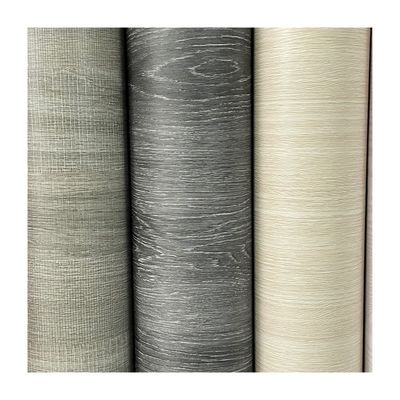 qualité  New Type Non Self Adhesive Wood Grain Decorative Film Non Self Adhesive Roll PVC Decorative Film For Membrane usine